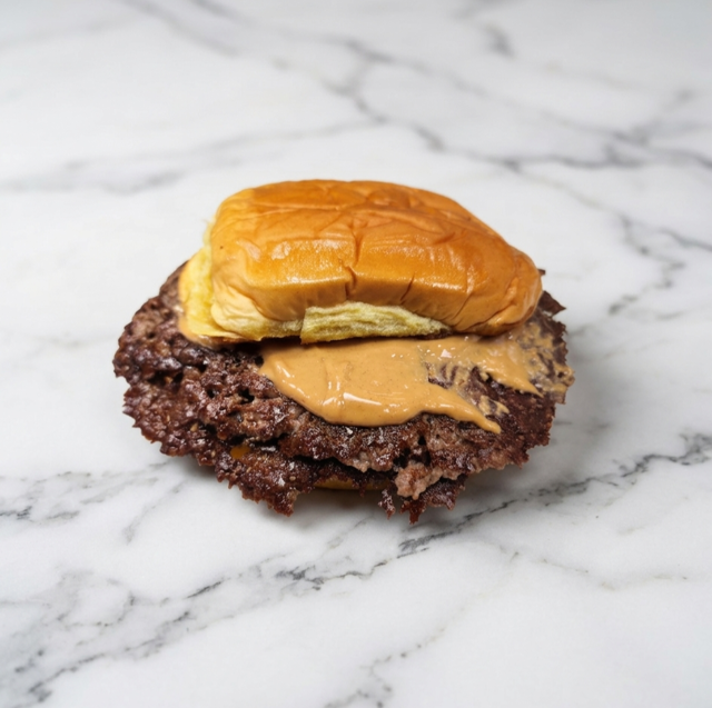 #8 DOUBLE PEANUT BUTTER SMASH WAGYU BURGER COMBO.