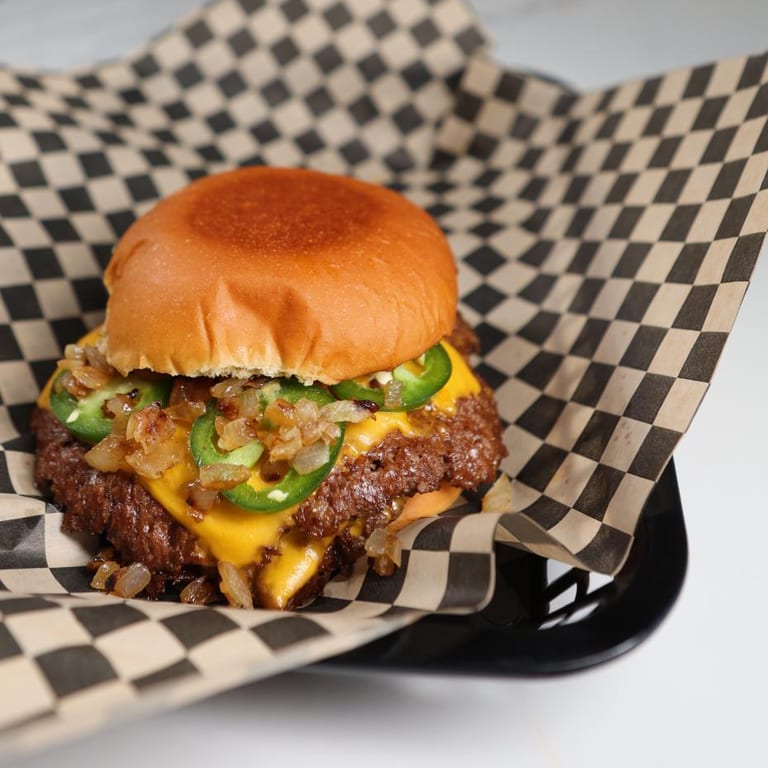 Indulge in Our Cheeseburger